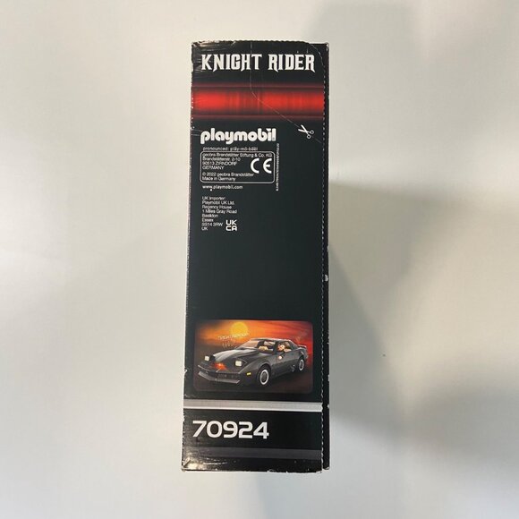 Playmobil Knight Rider K.I.T.T. 70924 53-Piece Set With Figures & Accessories Fo - Picture 8 of 11